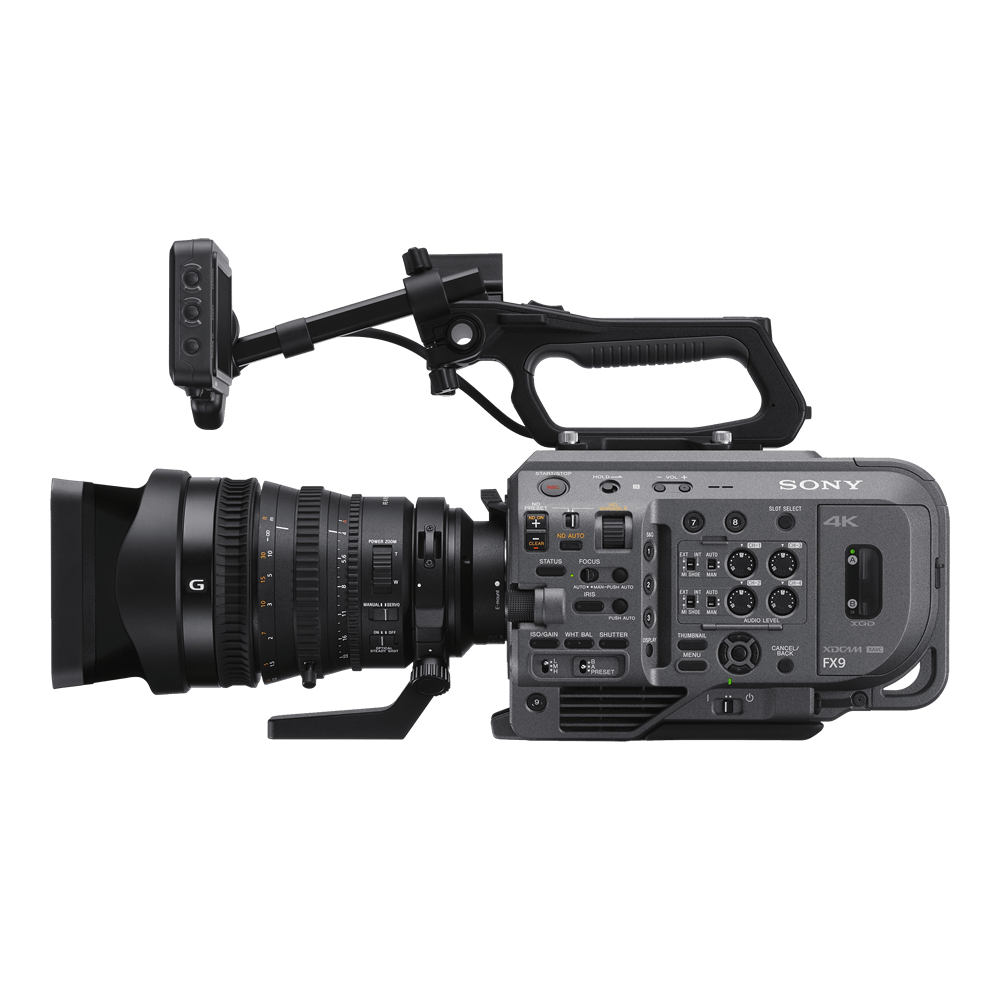 Sony PXW FX9 Camera for hire from Mad Dogs Television