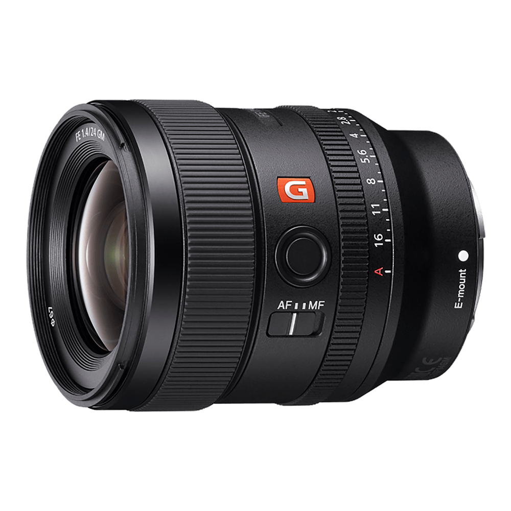 Sony 24mm f1.4 G Master Prime Lens for hire from Mad Dogs Television