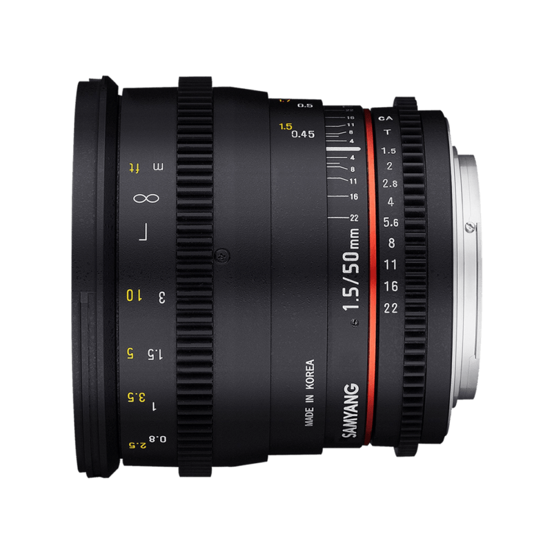 Samyang 50mm T1.5 Prime Lens EF Mount